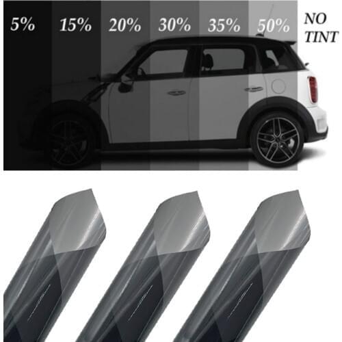 300cmx50cm Black Car Window Foils Tint Tinting Film Roll Car Auto Home Window Glass Summer Solar UV Protector Sticker Films