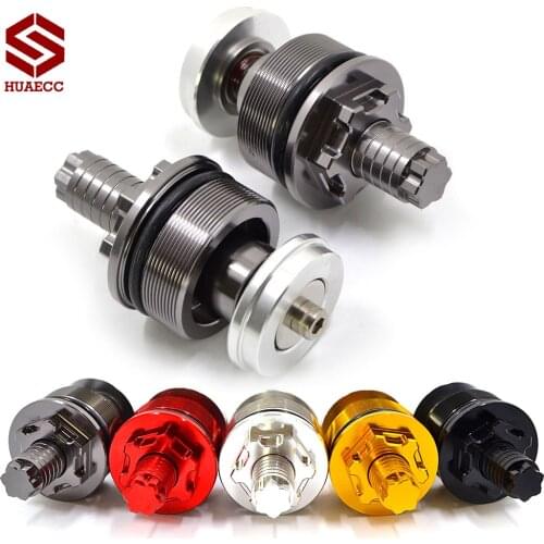 CNC Front Fork Preload Knob Damper Adjustment Fork Adjusters Bolts for Yamaha XVS 1100 650 XT 400 600 XJ 6N 600 FZS 600 Fazer