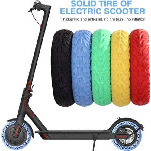 Rubber Solid Tire for Xiaomi Mijia M365 Electric Scooter Shock Absorber Damping Tyre For Xiaomi M365 Pro Scooter Tubeless 8.5"