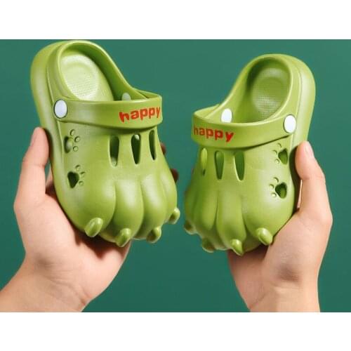 Funny Cat Paw Children Sandals Super Light Soft Sole Kid Clogs Summer Comfort Non-Slip Outdoor Beach Sandals Girls Boys Shoes