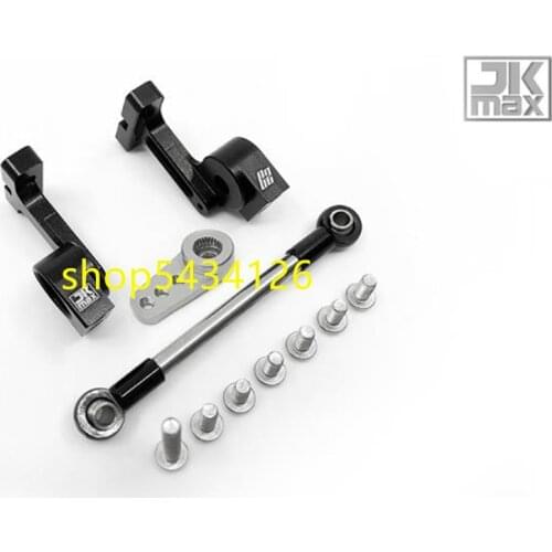 CD15827 JKMAX Upgrade Parts Servo On Axle Mount Front Steering Servo Bracket Kit For Toy Car JK Wrangler 4x4 Off Road Truck
