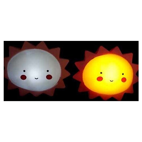 Led Luminous Smiley Sun Table Lamp