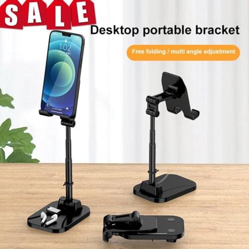 Universal Tablet Phone Holder Desk For IPhone Desktop Tablet Stand For Cell Phone Table Holder Mobile Phone Stand Mount