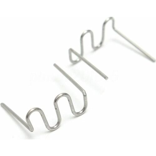 High Quality Pre-cut Wave Staples Durable Set Stainless Steel Repair Welder Silver Hot Staple