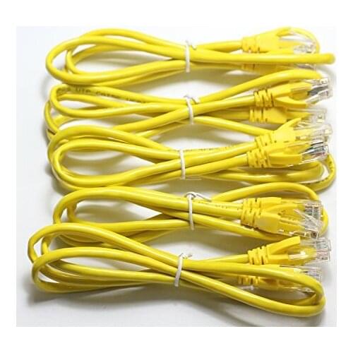 3PCS Cat5e UTP 1.5M Copper Patch cord high speed /Computer Cable/ Ethernet Cable/Connection Cable Fluke Test