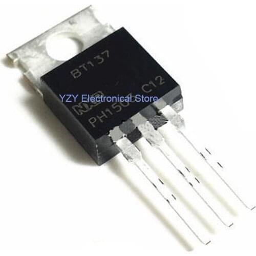 20PCS/LOT BT137-800E BT137 BT137-800 800V 8A Triacs RAIL TRIAC TO-220 New Original IC Best Quality Fast Shipping