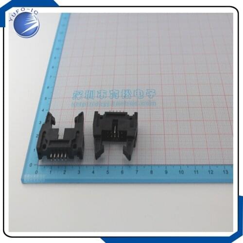 5pcs/lot DC2 DC2-10P 10 needle hook horn horn pin connector 2.54