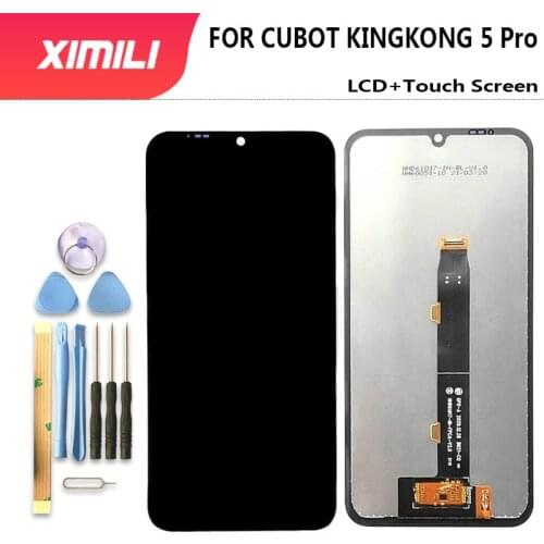 6.088 inch100% Original CUBOT KINGKONG 5 Pro LCD Display+Touch Screen Digitizer Assembly LCD+Touch Digitizer for KINGKONG 5 PRO