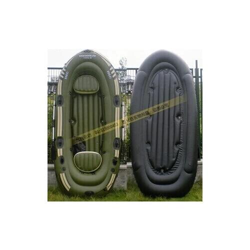 6 inflatable boat / six fishing boat / thickening troops rubber boats aluminum paste +5000CC Bigfoot pump
