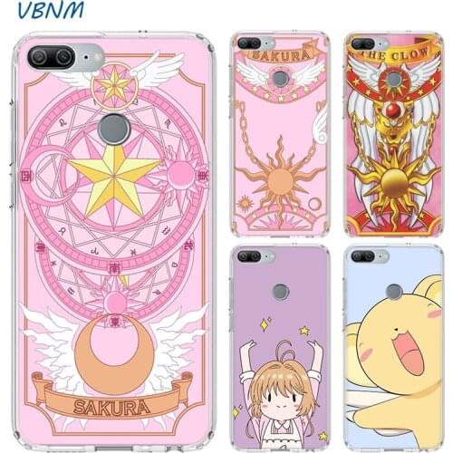 Card Captor Sakura Heart Case For Huawei Honor 30 30s Play4T 20 9X Pro 8X 10 lite 9A 8A 8C 8S 9 V20 V30 Y5 Y6 Y7 Y9 2019 Cover