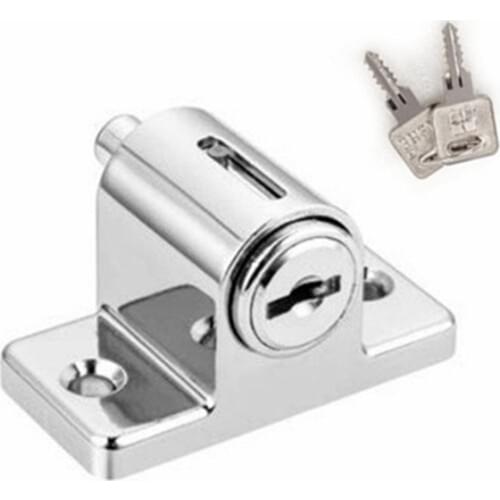 Zinc Sliding Window Patio Screw Door Locking Pin Push Child Safety Lock Anti-theft