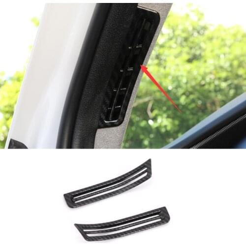 For Hyundai Santa Fe 2019 2020 Car Front A Pillar Air Conditioner A/C Vent Cover Trim Car Styling Frame