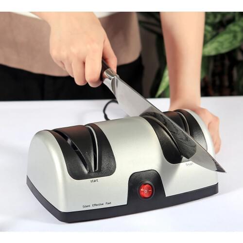 RISAMSHA knife sharpener electric kitchen sharpener Professional Diamond Sharpening Stone Knife Sharpener system
