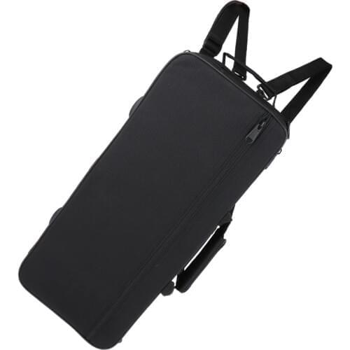 Instrumental Backpack Trumpet Musical Bags Cover Cornet Backpack Black Nylon