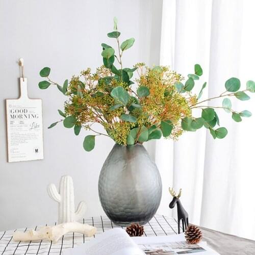 Silk Gypsophila 65CM Branch Christmas Table Decoration Home Indoor Fake Plant Artificial Flower For Wedding Ins Style Home Decor