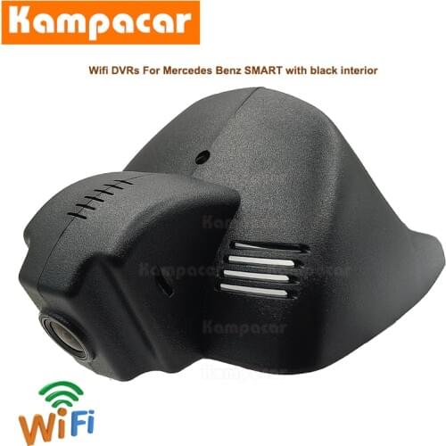 Kampacar BZ01-C Wifi Dash Cam Car Dvr Camera For Mercedes Benz SMART Fortwo Forfour Forease Forrail Concept Cabrio 453 450 J10