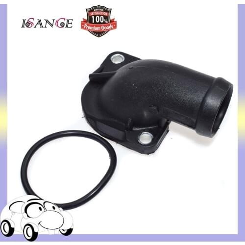 ISANCE Engine Coolant Thermostat Housing Cover 055 121 121F For Audi 4000 80 90 VW Jetta Golf Corrado Rabbit Corrado Cabriolet