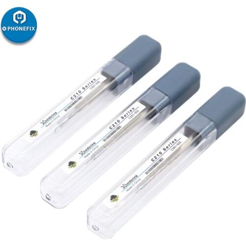 OEM JBC C210 Tips Universal JBC C210 Handle For Xsoldering T210 & Sugon T26 Soldering Station Replacement Soldering Iron Tip