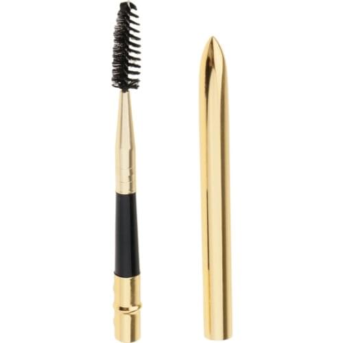 Eyelash Brush Mascara Wands Applicator Spooler Makeup Tool Wooden Handle