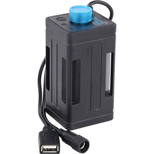 TrustFire EB02 Waterproof Battery Case with DC and USB Port for 4x18650 Li-ion Battery (Battery Not Included)