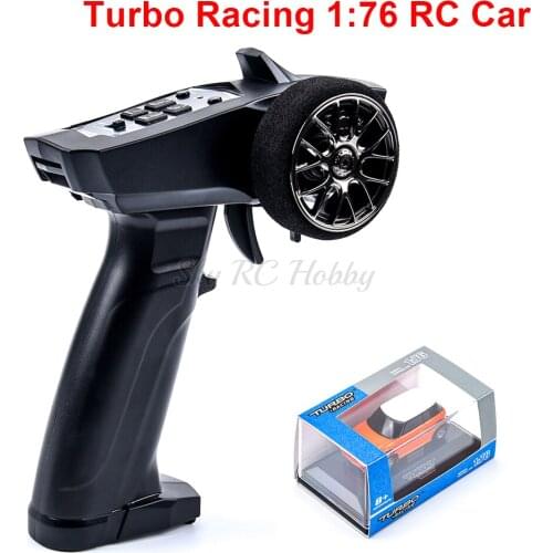 Turbo Racing 1:76 RC Car Mini Full Proportional Electric Race RTR Car Kit 2.4GHZ Racing Experience Car Kids Toys New Patent Car