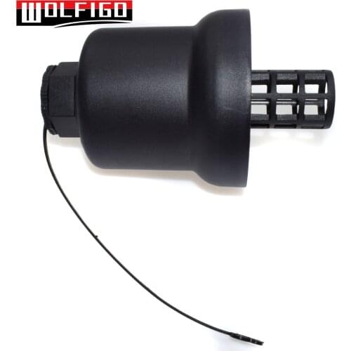 WOLFIGO New Plastic Oil Filter Cap Housing Cover Cap For VW GOLF JETTA EOS AUDI A3\4 TT 06D115408B 917-049