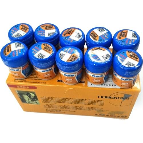 10pcs/lot MECHANIC XG-50 Solder Paste No-Clean For SMD BGA SMT Stencil Rework Welding Station Tool Repair Solder Soldering Flux