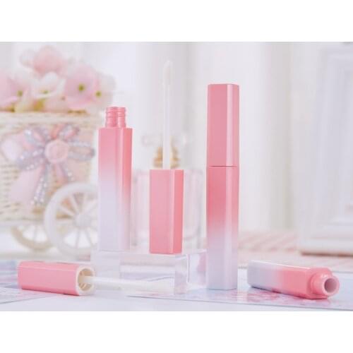 30/50pcs 3.5ml Lip Gloss Tubes with Wand Empty Lipstick Brush Tubes Containers Refillable Applicator Dispenser Bottle