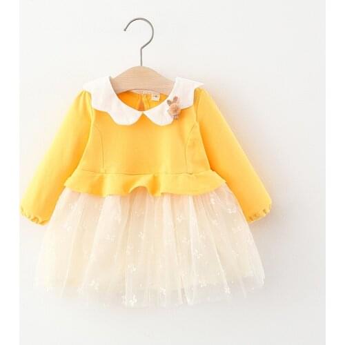 5 pieces/lot) 2021 New Arrival Girls Fall Dress 070206