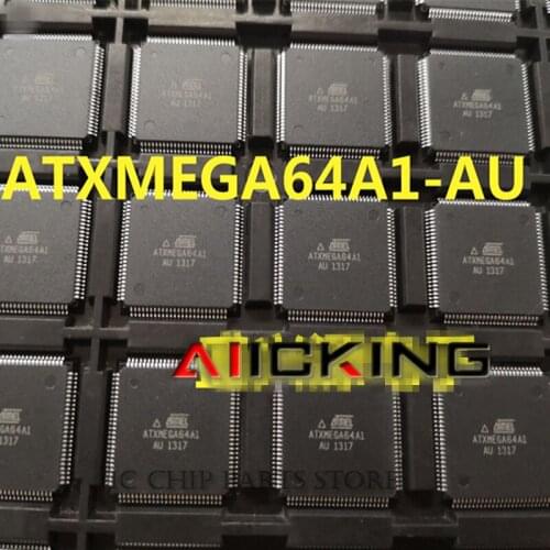 ATXMEGA64A1U-AU Free Shipping 5pcs/lot ATXMEGA64A1U-AU ATXMEGA64A1U ATXMEGA64A1 QFP100 Original In Stock
