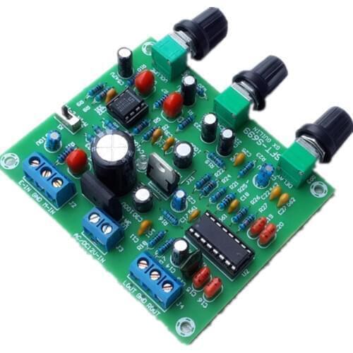 12V ETK3699 Digital karaok Surround Reverb Delay Microphone Amplifier Preamp Board Electretics dynamic microphone amplification