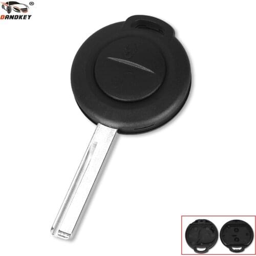 DANDKEY For Mitsubishi Colt Warior Carisma Spacestar Sports 2 Buttons Remote Key Case Shell Fob Replacement Remote Key Shell