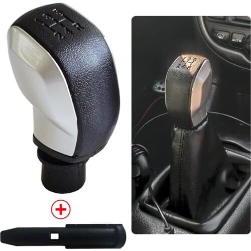 For Peugeot 206 306 406 107 207 307 407 301 308 2008 3008 For Citroen C2 C3 C4 Chrome/Matt silver Gear Shift Knob Lever HandBall