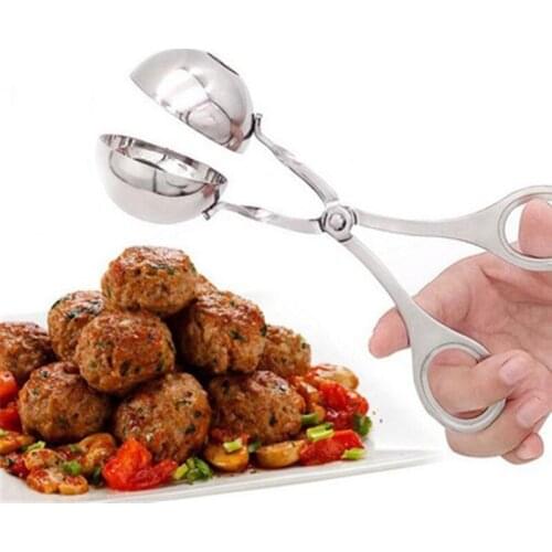 Homemade Stuffed Meatball Maker Stainless Steel Meat Poultry Tools Meat Ball Mold Burger Maker DIY Kitchen Products