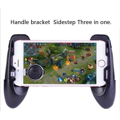 Mobile Gamepad Legends Handle Joystick 3 in 1 Bracket Sidestep ABS+PC 4.5-6.4 inch Mini Assisted Game Handle With Ergonomic Grip
