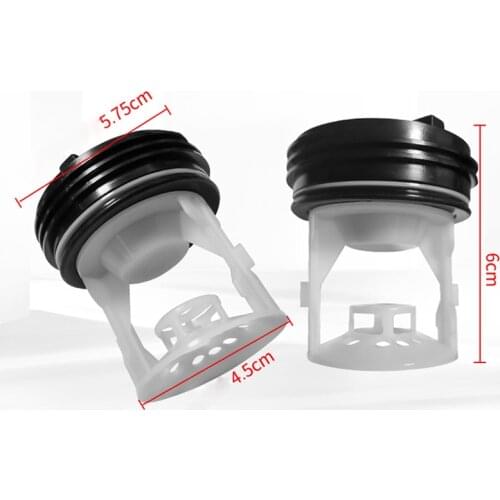 1Pcs Screen filter drain plug Drainage pump cover filters for Midea Haier Little swan Roller Drum washing machine Spare Parts