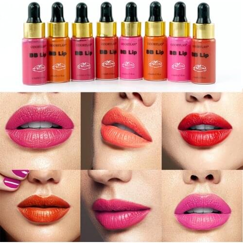 Glow BB Lip Cream Korean Beauty Instrument Exclusive Super Semi-Permanent BB Iipgloss Ampoule Essence Iip Makeup 5ml Value Pack