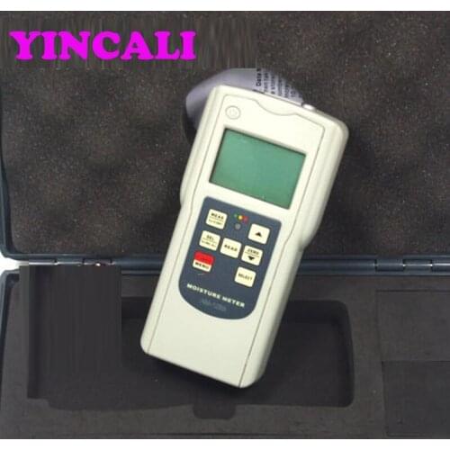 Multifunctional Moisture Meter AM-128S Adopt Search Type Non-invasive Measuring Method Digital Moisture Tester