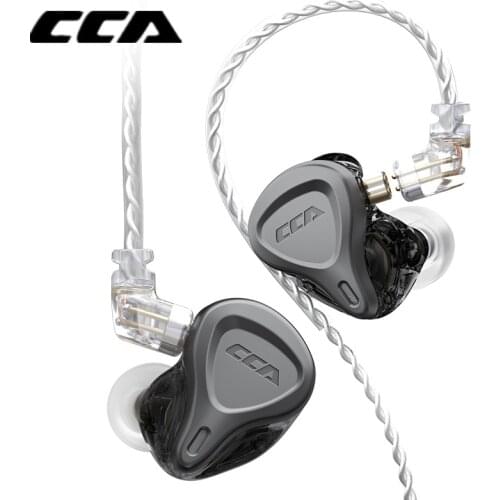 2021 CCA CSN 1BA 1DD In Ear Hybrid Earphone Monitor Earbuds Headphones HIFI Noise Reduction Headset CCA C10 KZ ZSNPRO ZST ZSX