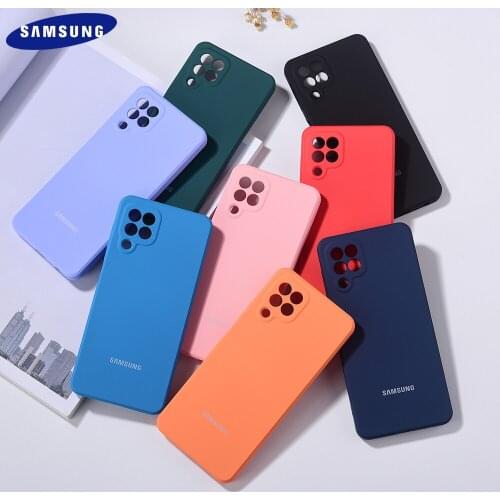 Samsung A22 A32 5G A12 A52 A72 A82 Shockproof Silicone Case 360 Full Protection Soft Touch Phone Cover For Galaxy A 32 A 22 4G