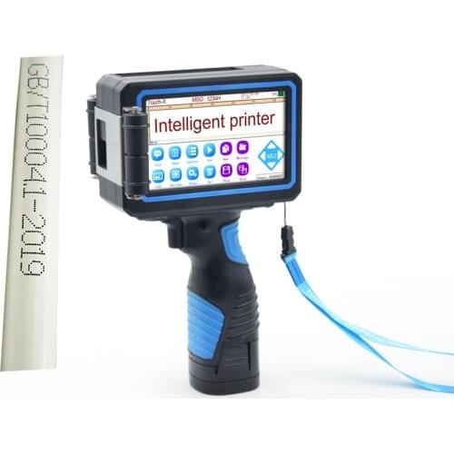 Portable Expiry Date Inkjet Code Printing Machine Industry Hand Jet Printer for Plastic PE Cable