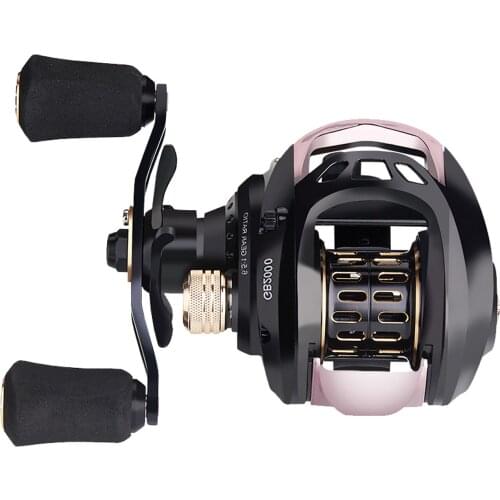 Newest Arrival Fishing Drop Wheel Polymer Materials 13-speed Magnetic Brake with Brass Gear High Speed Ratio Tool