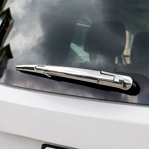 For Jeep Renegade 2015 2016 2017 ABS Chrome Exterior Tail Liftgate Window Windshield Wiper Blade Trim Stickers Car Styling