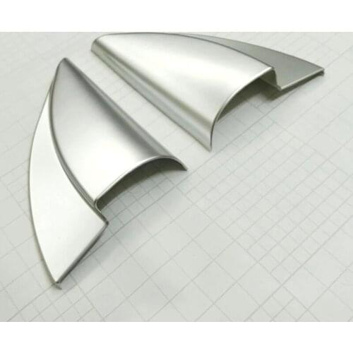 Car styling For Kia Sportage 2016 2017 ABS Matte Front Door Window Inner Triangle Cover Sticker Auto Trim Decoration Accessories