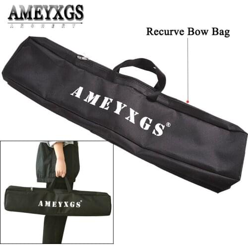 Archery Hunting Recurve Bow Bag 60*13.5cm Canvas Material Waterproof and Large-Capacity Portable Type For Shooting Accessories