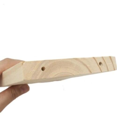 Rotatable Wooden Bobbin Spool Thread Ribbons Sewing Twine Dispenser Rack Knitting DIY Craft E56C