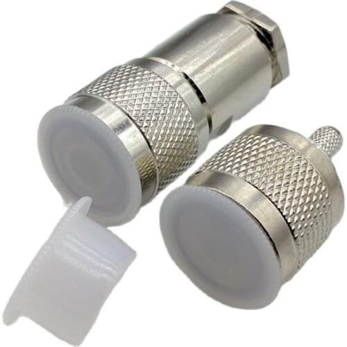 N type connector Dust Cap Protection Cover L16 N type connector cap for N Type male Connector Transparent plastic 50pcs/lot
