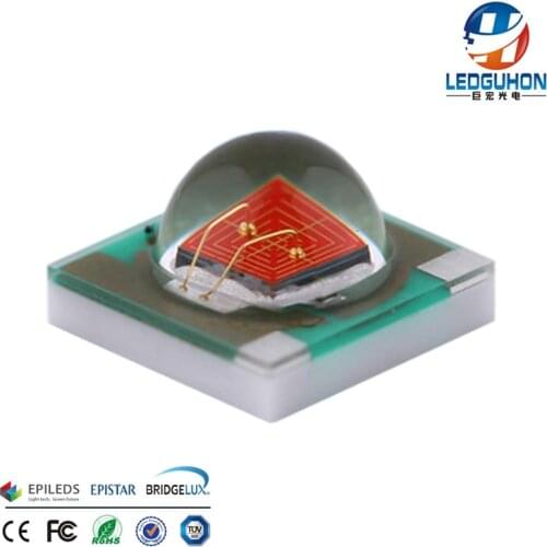 3W Ceramic basis material of 3w red 660nm high power 3535 smd