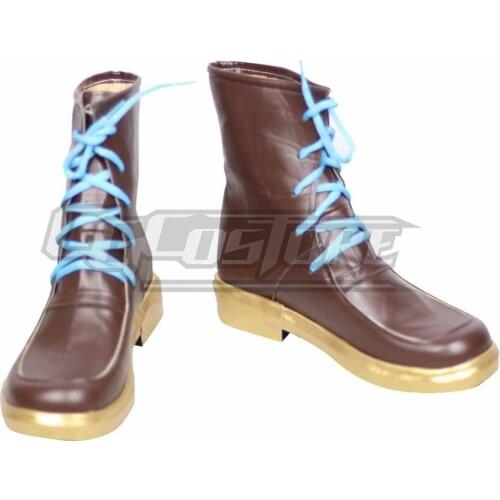 Anime Cosplay Shoes Fate Grand Order Hans Christian Andersen Costume Hand-made Leather Christmas Free ship PH906