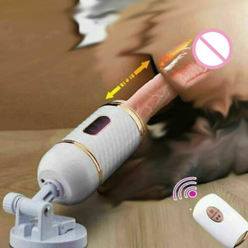 Automatic Telescopic Dildo Vibrators Wireless Remote Control Heated Big Penis For Woman Female Adult Masturbation Sex Machine